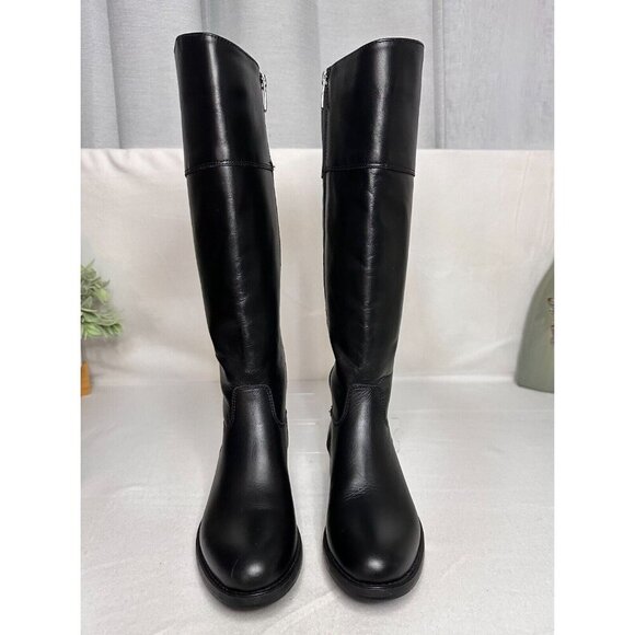 La Canadienne Passion Black Leather Ridding Boots Women's 5 Equestrian knee High - Picture 2 of 16